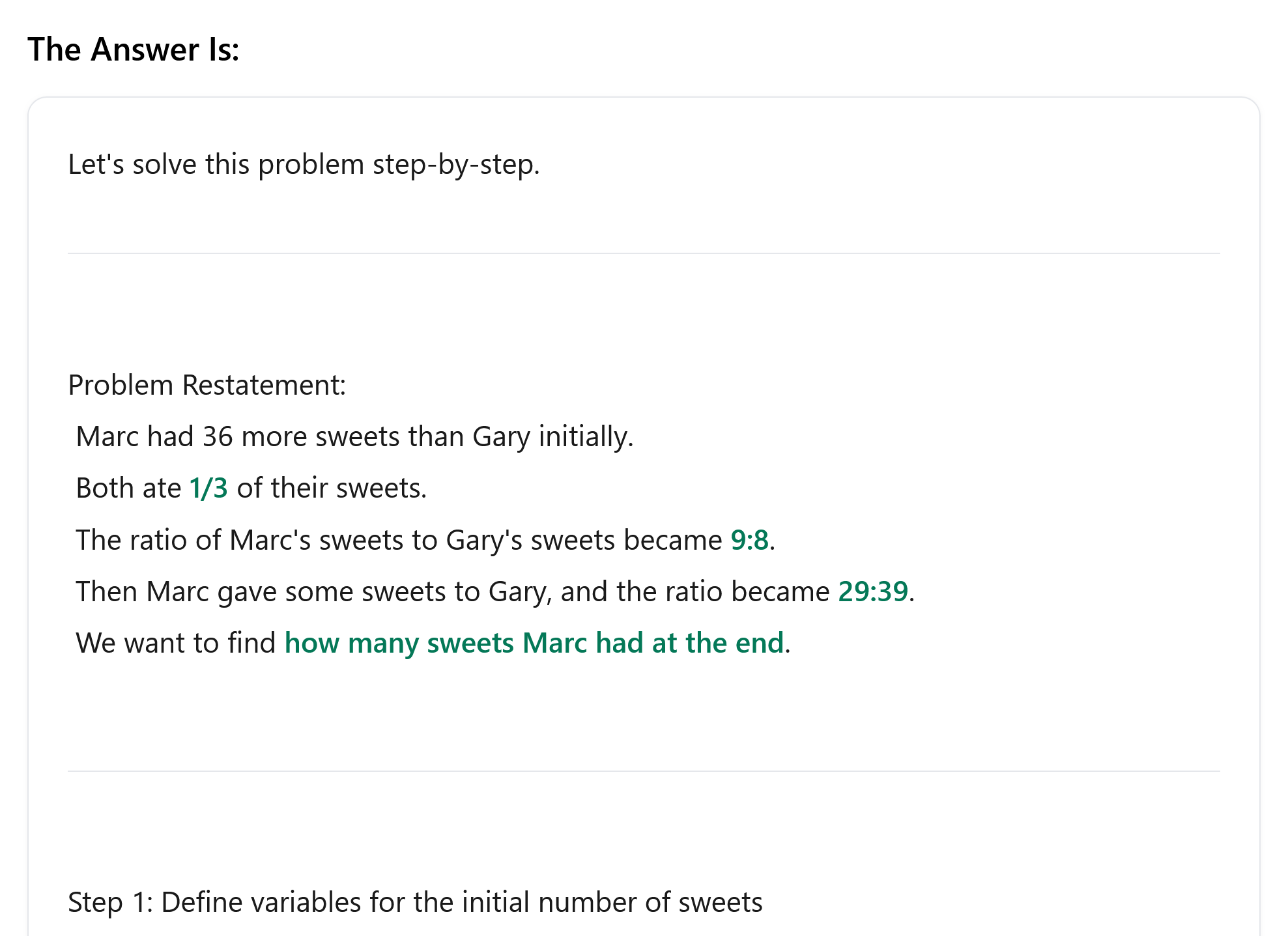 Get detailed answers